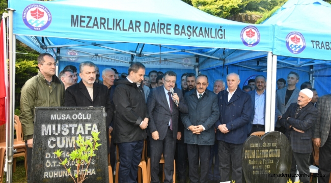 BAŞKAN GENÇ: “GÜZEL HİZMETLERLE İZ BIRAKTI, ONU UNUTMAYACAĞIZ”