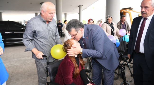 BAŞKAN GENÇ: ÖZEL BİREYLERİMİZİN HAYATLARINI KOLAYLAŞTIRIYORUZ