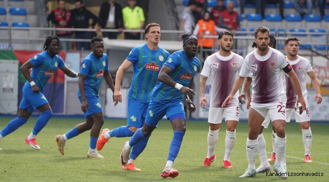 Çaykur Rize’den Hatayspor’a farklı tarife!
