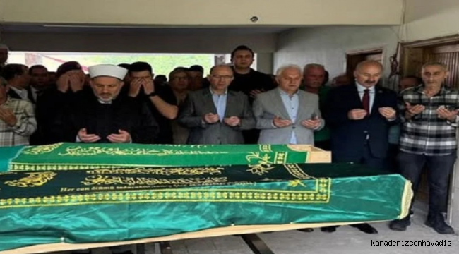 Cinayete uğrayan iki kız kardeş toprağa verildi