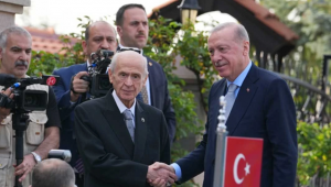 Cumhurbaşkanı Erdoğan’dan MHP Lideri Bahçeli’ye konutunda ziyaret