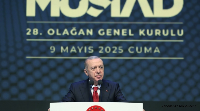 Cumhurbaşkanı Erdoğan, MÜSİAD 28. Olağan Genel Kurulu'nda Konuştu