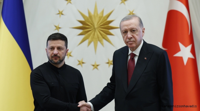 Cumhurbaşkanı Erdoğan, Ukrayna Devlet Başkanı Zelenskiy ile görüştü