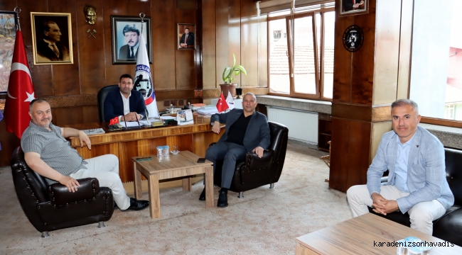Emekli madenciden GMİS’e ziyaret