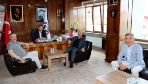 Emekli madenciden GMİS’e ziyaret