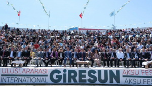 Giresun Uluslararası Aksu Festivali başladı