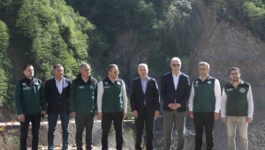İÇME SUYU GÖLET PROJESİNDE ÇALIŞMALAR DEVAM EDİYOR