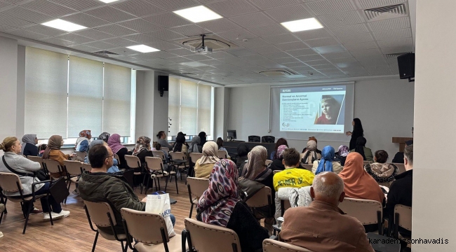 Karasu SGM’de ebeveyn-çocuk ilişkisi konuşuldu