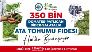 KDZ. EREĞLİ BELEDİYESİ, 350 BİN ATA TOHUMU FİDESİ DAĞITACAK