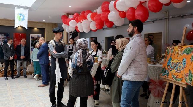 Özel çocuklardan anlamlı çalışma