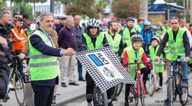 Pedallar daha güvenli bir trafik için dönecek Çekilişle bisiklet hediye edilecek