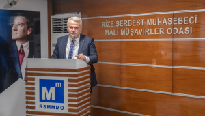 RİZE SMMM ODASININ YENİ BAŞKANLIĞINA MUSTAFA KULAKSIZ SEÇİLDİ