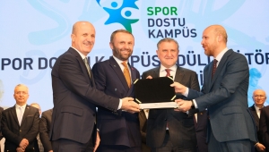 RTEÜ SPOR DOSTU KAMPÜS PROJESİ ÖDÜL TÖRENİ GERÇEKLEŞTİ