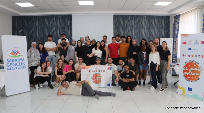 Sakarya’da Uluslararası Gençlik Projesi Başarıyla Tamamlandı