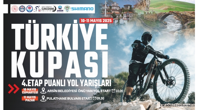 TRABZON’DA 2 GÜNLÜK PEDAL MARATONU