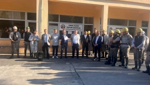 TURAN, ARMUTÇUK’TA MADENCİYİ BİLGİLENDİRDİ