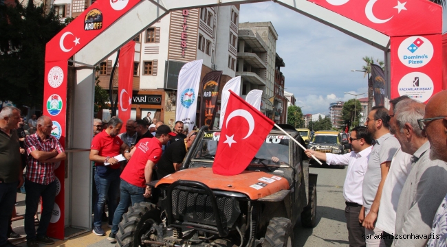 18. KARADENİZ OFFROAD KUPASI ARDEŞEN 1.AYAK YARIŞMASI BAŞLADI