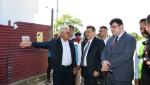 BAŞKAN GENÇ, BEŞİRLİ'DE ESNAFI ZİYARET ETTİ