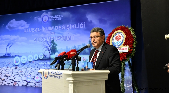 BAŞKAN GENÇ: KAYNAKLARIMIZA SAHİP ÇIKMAK ORTAK SORUMLULUĞUMUZDUR