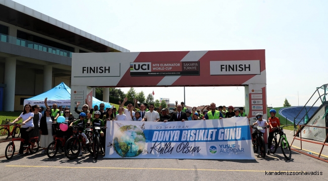 Dünya Bisiklet Günü’nde pedallar vadide sağlıklı bir dünya için döndü