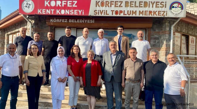 Ensar Vakfı’ndan Körfez Kent Konseyi’ne ziyaret