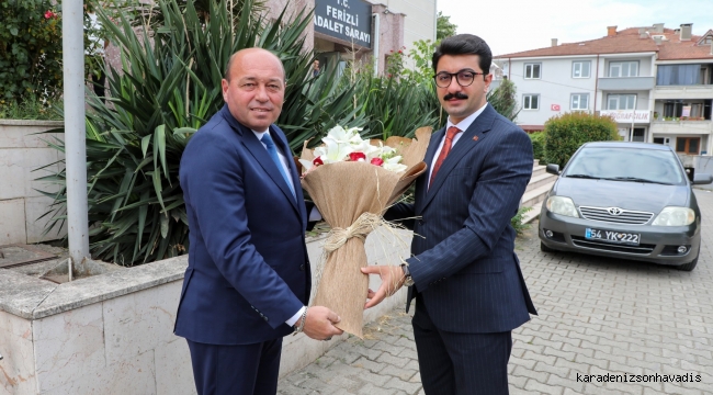 Ferizli’nin Yeni Kaymakamı Muhammed Kaya Görevine Başladı