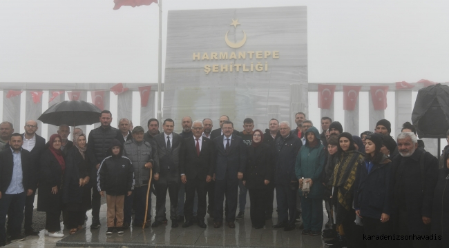 HARMANTEPE ŞEHİTLERİ DUALARLA ANILDI