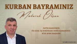 KURBAN BAYRAMIMIZ MÜBAREK OLSUN