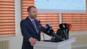 REKTÖR YILMAZ RİZE BASIN MENSUPLARIYLA BİR ARAYA GELDİ