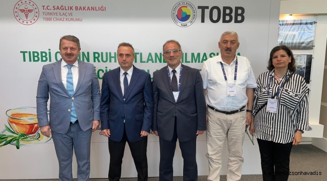 RTB TIBBİ BİTKİ ÇAYLARININ RUHSATLANDIRILMASI TOPLANTISINA KATILDI