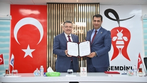 ŞEMDİNLİ'DE ‘TRABZON CADDESİ’ AÇILDI, KARDEŞLİK PROTOKOLÜ İMZALANDI
