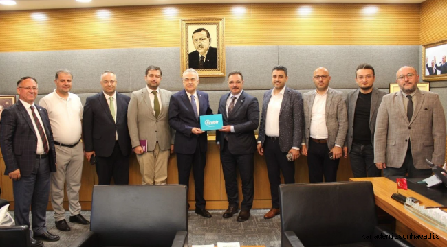 TİMBİR'den TBMM KİT Komisyonu Başkanı Mustafa Savaş’a ziyaret