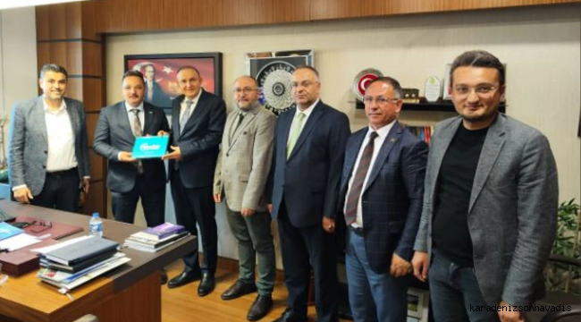 TİMBİR heyeti, Aydın Milletvekili Karakaş'ı ziyaret etti