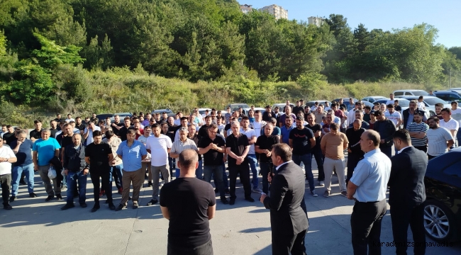 TTK VE MTA'DA EYLEMLER BAŞLADI 'İŞÇİ HAKKINI İSTİYOR'