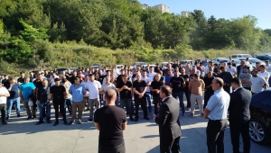 TTK VE MTA'DA EYLEMLER BAŞLADI 'İŞÇİ HAKKINI İSTİYOR'