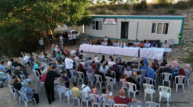 15 Temmuz Mahallesi’nde Halkın Sorunları Yerinde Dinlendi