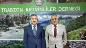 Artvin Valisi Ergün'den Trabzon Artvinliler Derneği'ne ziyaret