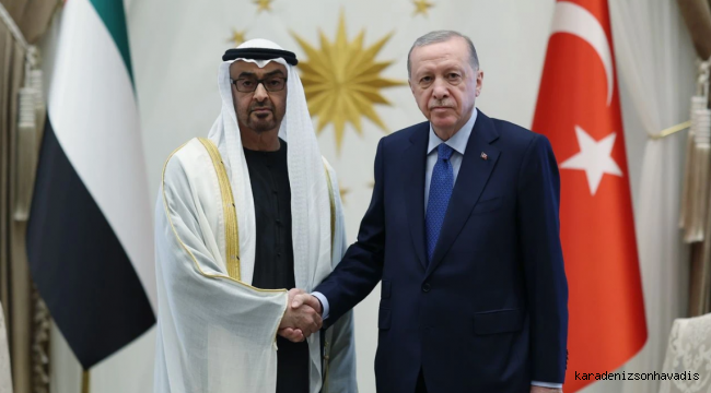 BAE Devlet Başkanı Al Nahyan Ankara’da