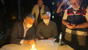 Başkan Alemdar Vali Doğan’la birlikte yangın bölgesinde: “Tüm imkanlarımızı bu tehlikeyi önlemek için seferber ettik”