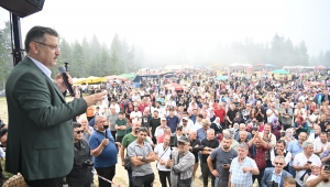 BAŞKAN GENÇ’TEN AKPINAR’DA YOL SÖZÜ