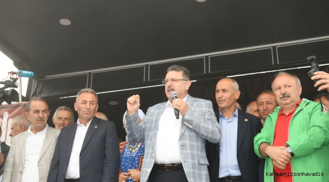 Başkan Genç’ten, Çalköy Hırsafa Yayla Şenliği’nde birlik ve dayanışma vurgusu: “BU TOPRAKLARA SAHİP ÇIKMAK BOYNUMUZUN BORCU”