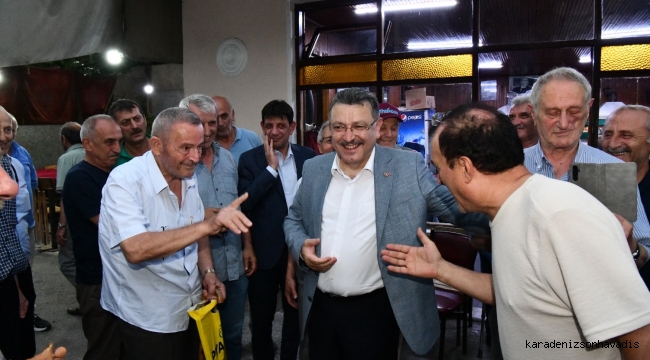 BAŞKAN GENÇ, VATANDAŞLARIN TALEPLERİNİ DİNLEDİ