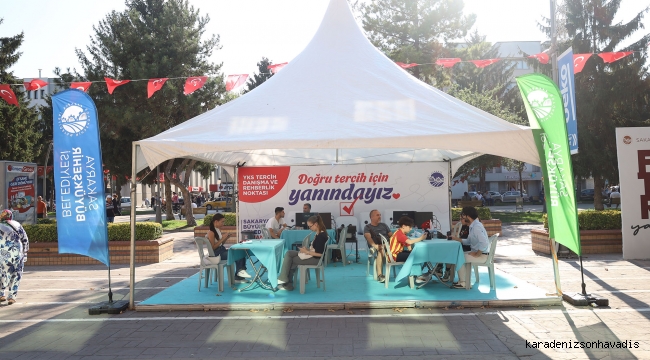 Büyükşehir’den YKS’ye giren gençlere ücretsiz tercih danışmanlığı
