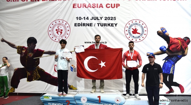 Büyükşehir’in ‘wushu kung fu’ takımından tarihi başarı Madalya yağmuruna tuttular…