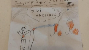 Çaycuma İtfaiyesini duygulandıran mesaj
