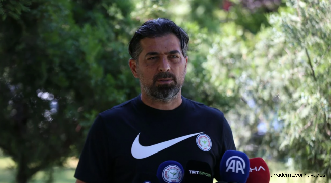 Çaykur Rizespor Teknik Direktörü Palut transferde müjdeyi verdi: En az 6 takviye planlanıyor!
