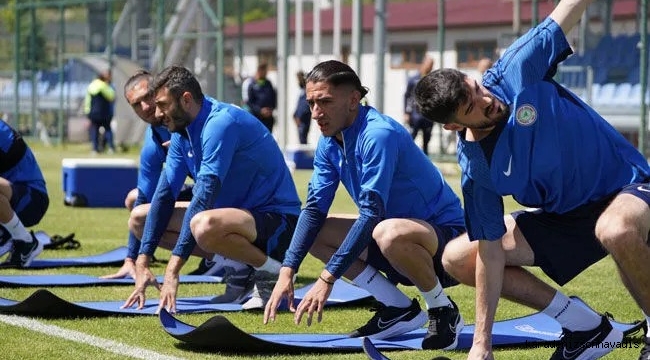 Çaykur Rizespor'un Erzurum Palandöken Kampı Başladı