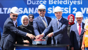 Düzce’de BELTAŞ Sanayi Sitesi”nin 2. ve 3. etap temeli atıldı