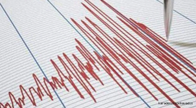 Ege Denizi'nde deprem