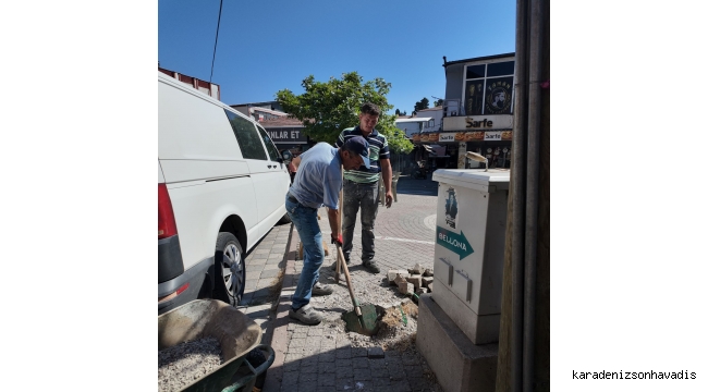 Geyve'de Sokak Tabelaları Yenileniyor